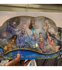 Mattel Disney Princess mermaids offer poseable tails for versatile storytelling.