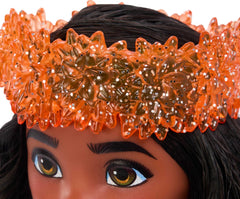 Mattel Disney Princess Moana doll packaging for display or gifting.