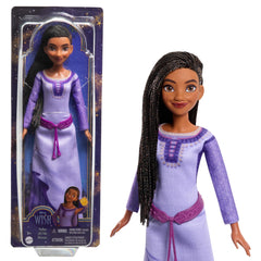 Mattel Disney Wish Asha of Rosas doll braided hair for styling fun