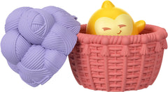Mattel Disney Wish Star and Valentino mini playset includes a yarn basket for cozy pretend crafting.