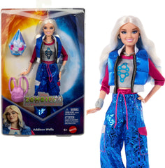 Mattel Disney Zombies 4 Addison Wells dress with Luma lens cuff for celestial detail