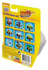 Fisher-Price Blaze in Axle City scene supports show-inspired play.