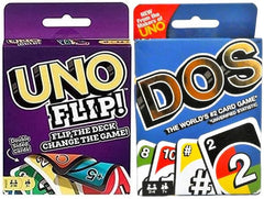 Mattel Flip and Dos Pack 2 box front showing vibrant artwork for family play