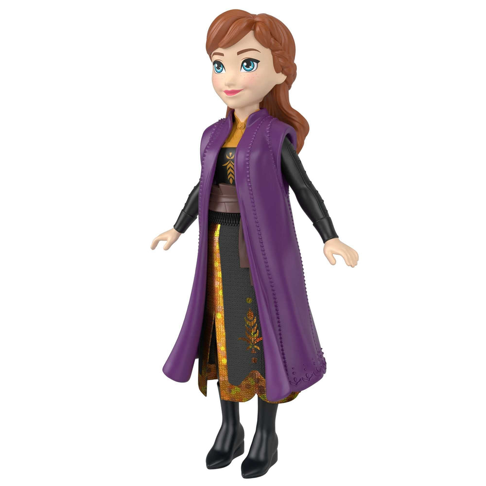 Mattel Frozen Anna figure set for collection and imaginative adventures.