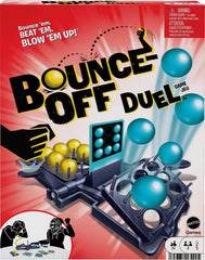 Mattel Games Bounce-Off Duel paddle in action for fast, competitive two-player fun.