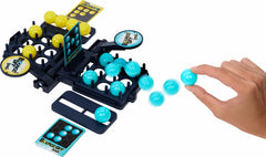 Mattel Games Bounce-Off Duel two players facing off boosts family game night energy.