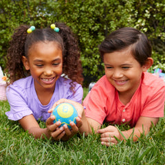 Mattel Games Easter Magic 8 Ball reveals Easter-themed fortunes for family game night.