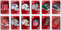 Mattel Games Giant UNO NFL set brings kids and adults together for fun.