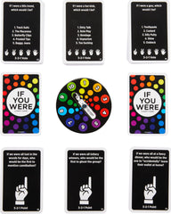 Mattel Games If You Were a Party Game creates a lively party-night atmosphere for adults.
