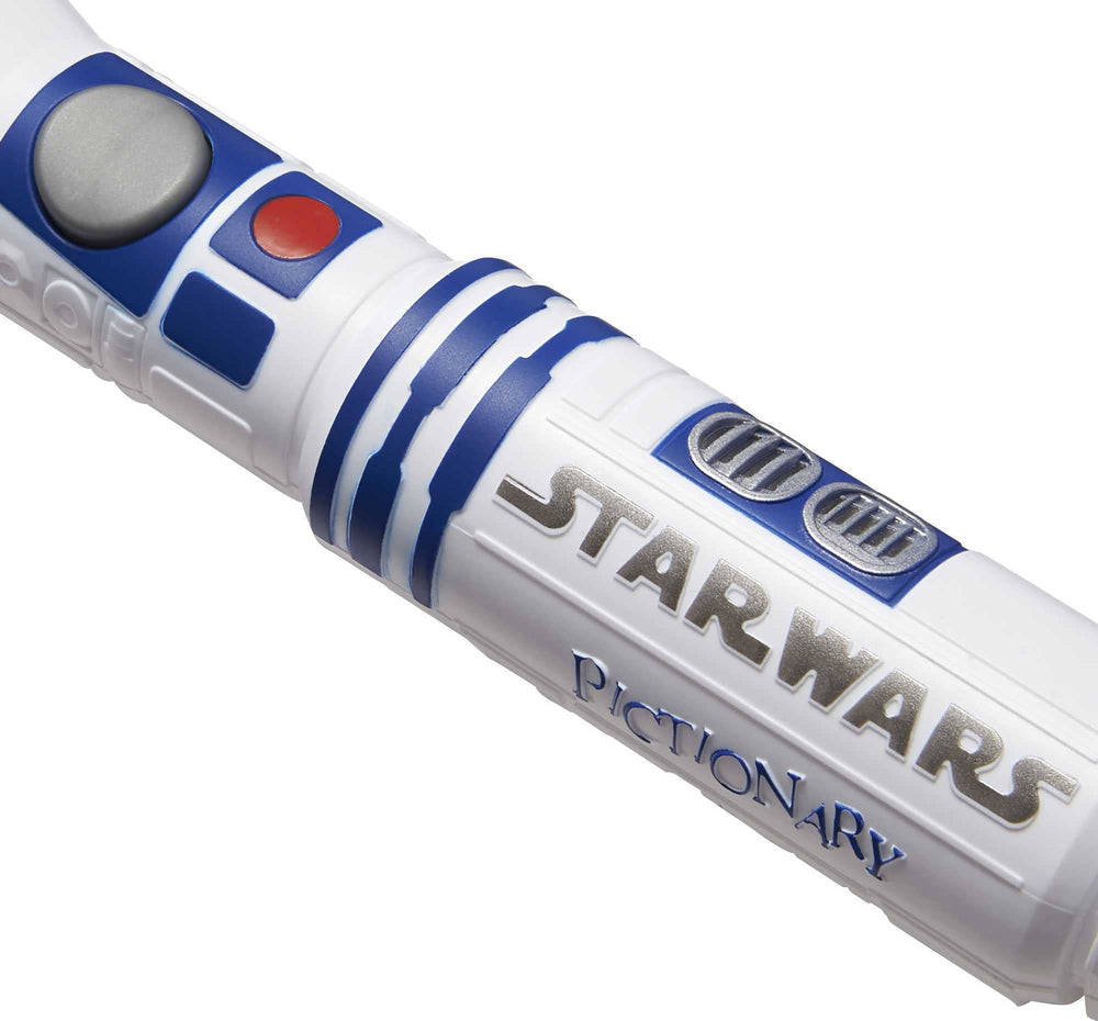 Box contents for Mattel Games Pictionary Air Star Wars Edition