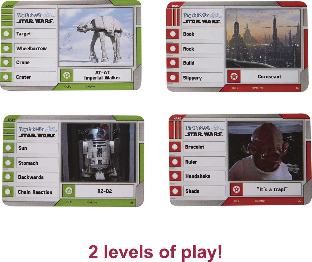 Casting Pictionary Air Star Wars drawings to a TV for shared viewing