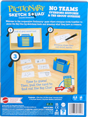 Mattel Games Pictionary Sketch Squad setup for 2 to 6 players during play