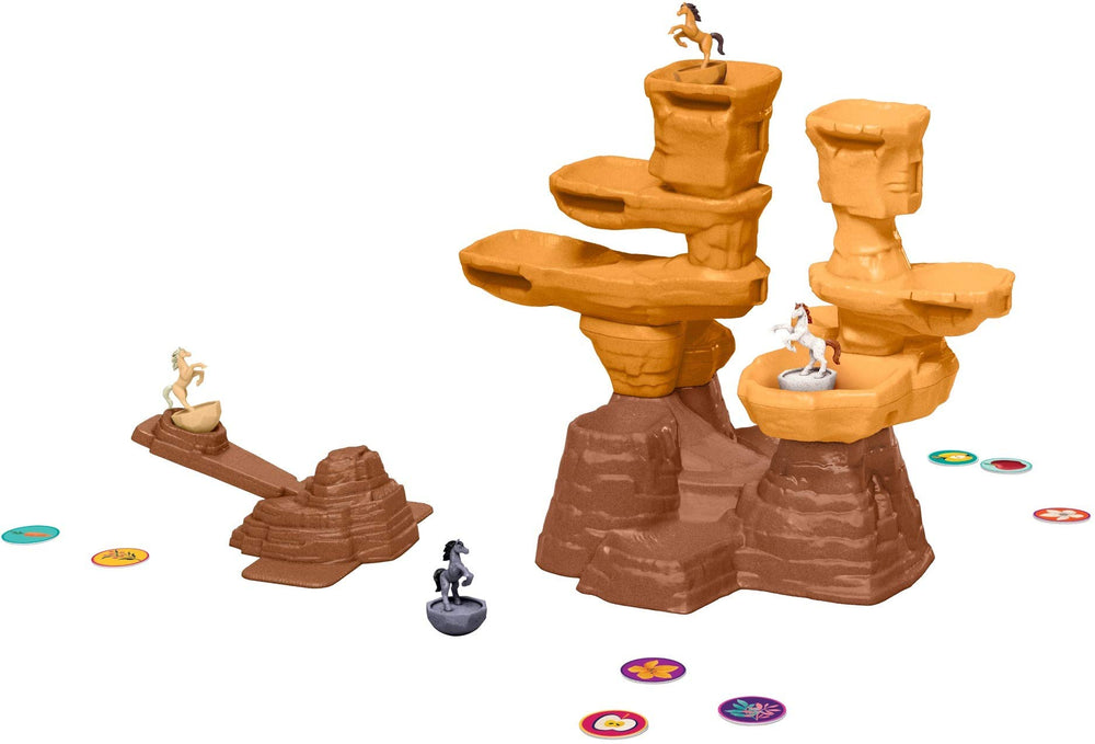 Mattel Games Spirit Untamed Hoppin' Horses tokens reward successful landings.