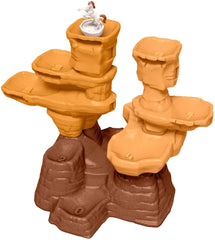 Mattel Games Spirit Untamed Hoppin' Horses mountain tower provides height and exciting landings.