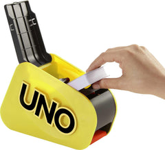 Mattel UNO Attack lights and sounds enhance family game nights.