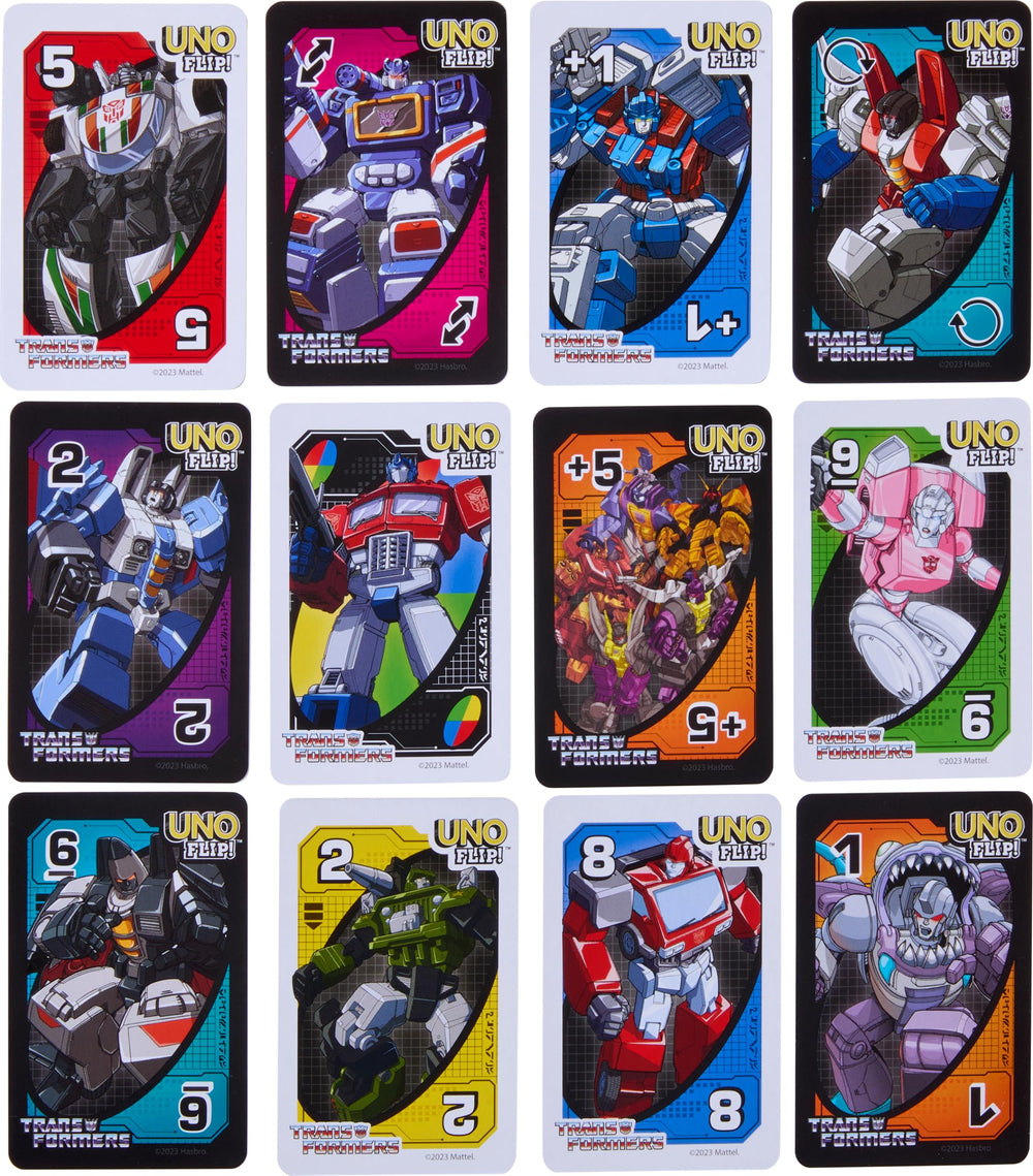 Vibrant Transformers-inspired graphics energize game nights