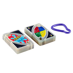 Clip attaches UNO H2O To Go to beach bags for quick access