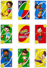 Mattel Games UNO Junior Move colorblind symbols help all players identify colors
