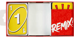 Mattel Games UNO Remix score sheet tracks rounds and winner