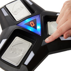 UNO Triple Play Stealth Mode adds unpredictable overload moments for excitement.