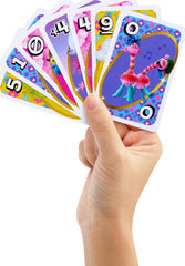 UNO Trolls 3 color and number matching play for family nights