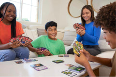 Mattel Games UNO Ultimate Marvel Iron Man deck for bold strategic moves.