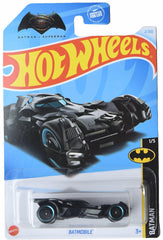 Mattel Hot Wheels Batmobile Batman 1:64 scale front view, ideal for display and collection.