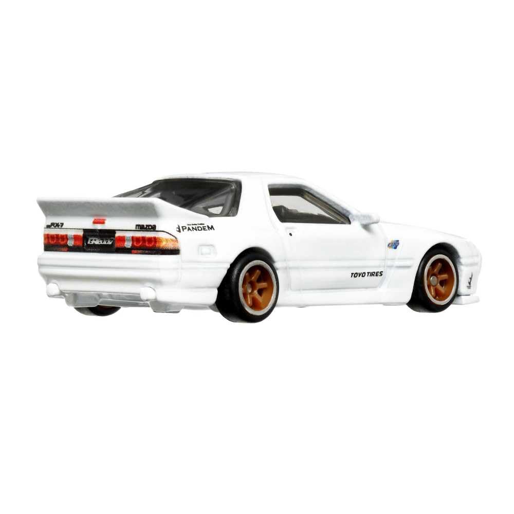 Mattel Hot Wheels Mazda RX7 FC Pandem side profile ideal for collection enthusiasts