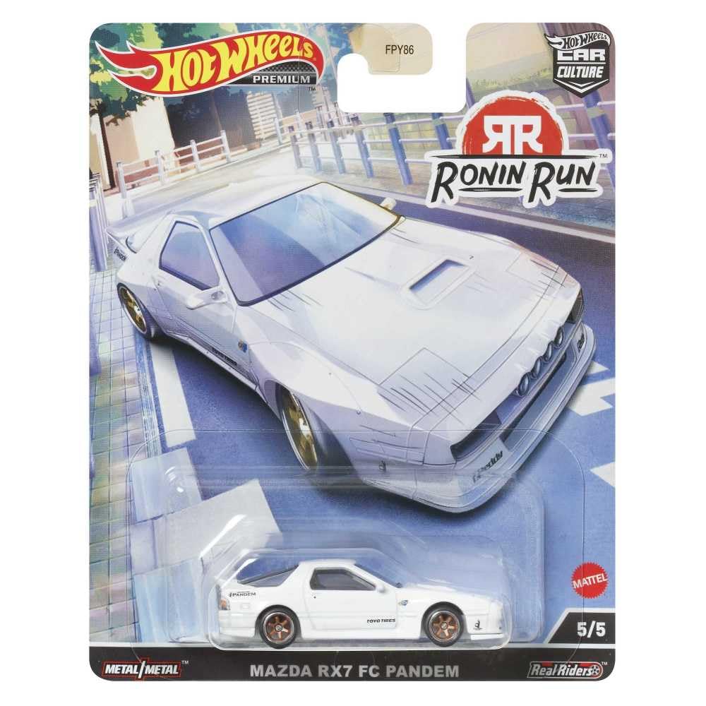 Mattel Hot Wheels Mazda RX7 FC Pandem track action inspires fast racing imagination
