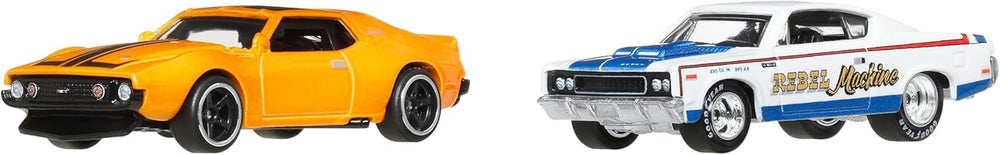 Mattel Hot Wheels Premium mini cars rolling wheels for playtime or collection.