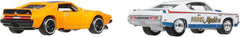 Mattel Hot Wheels Premium Rebel Machine graphics highlighting authentic branding.
