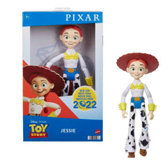 Removable Jessie hat for customizable Toy Story styling and play options.