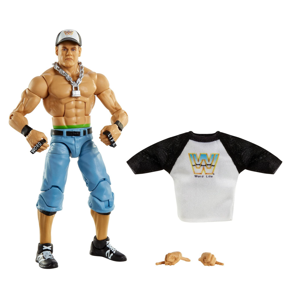 Mattel John Cena Top Picks Elite six-inch figure in a dynamic pose for action play