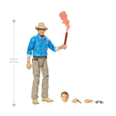Mattel Muldoon swappable hands expand pose options for immersive play.