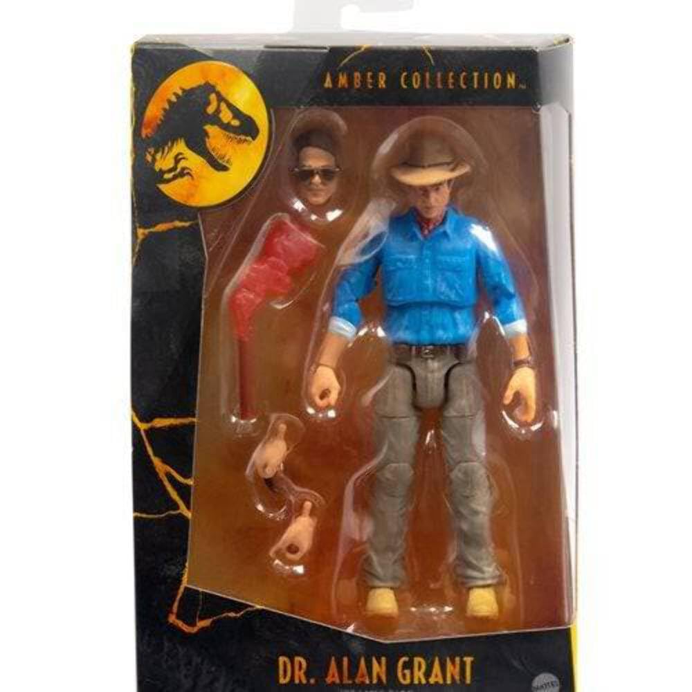 Mattel Jurassic World Amber Ray Arnold lab coat detail for a realistic film look.