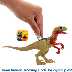 AR activation via Jurassic World Facts App to unlock interactive adventures