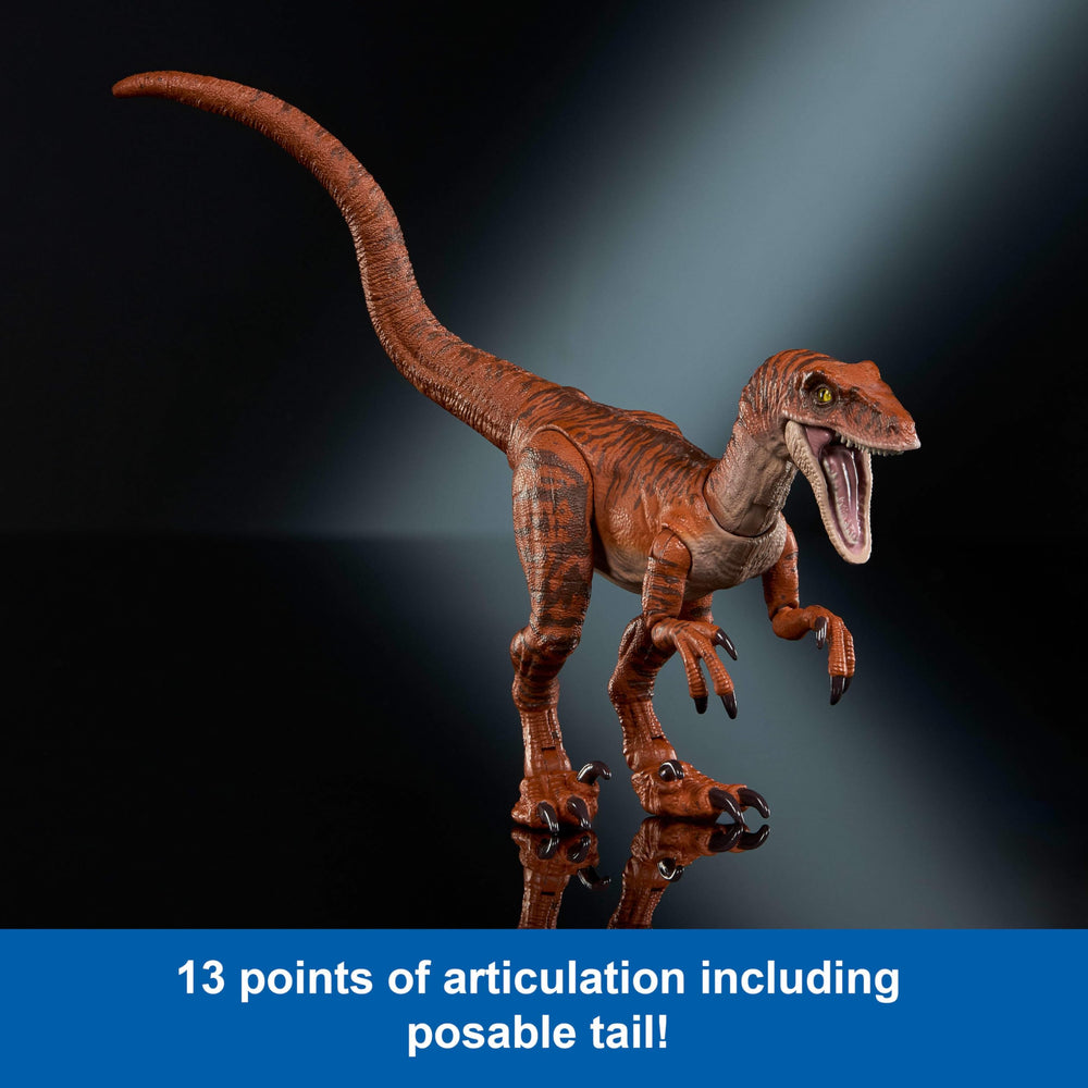 Mattel Atrociraptor Tiger in deluxe box with wide window for display