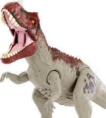 Mattel Ceratosaurus roar feature enhances action-packed imaginative play