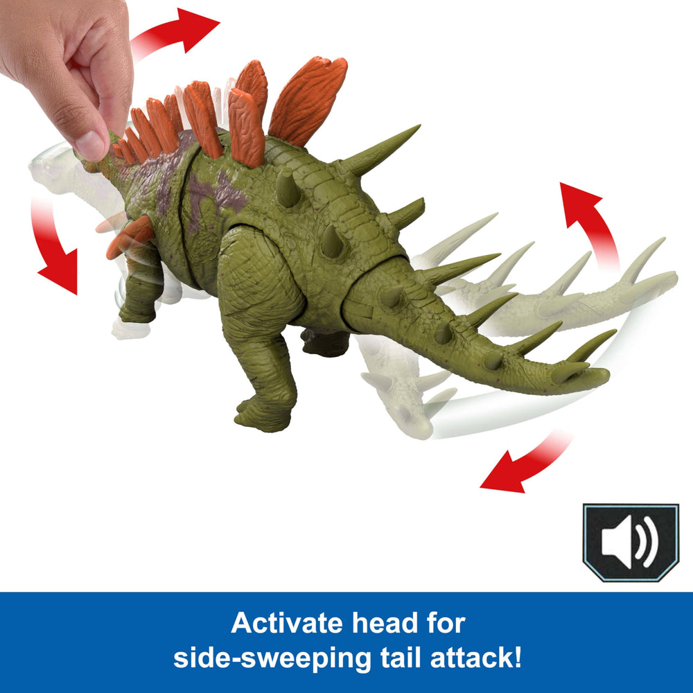 Mattel Jurassic World detailed molding for realistic textures.