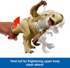 Distortus Rex chomp and roar moves for dynamic pretend battles.