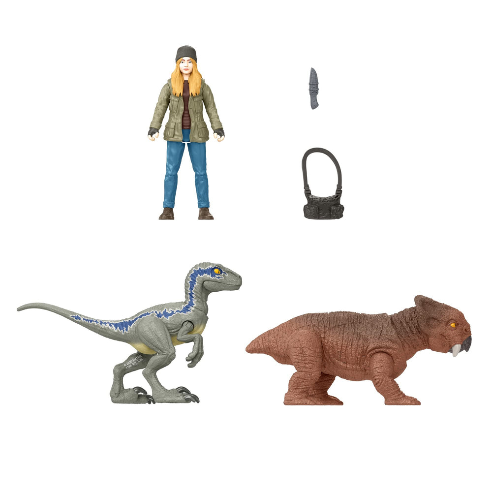 Mattel Jurassic World Dominion accessories set for dramatic display setups