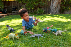 Mattel Jurassic World Roar Strikers Pteranodon roaring sound enhances pretend battles