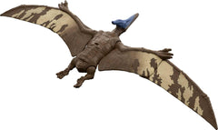 Mattel Jurassic World Roar Strikers Pteranodon in flight pose for vivid action play