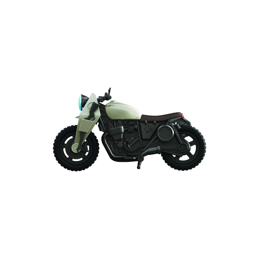 Mattel Jurassic World Dominion tranquilizer blaster image—fits in Owen’s hand or bike holster for quick pretend responses.