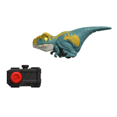 Mattel Jurassic World Velociraptor Blue front view sparks imaginative play and adventurous dino training sessions