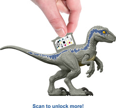 Mattel Velociraptor Beta figure with authentic sculpting for dramatic scenes.