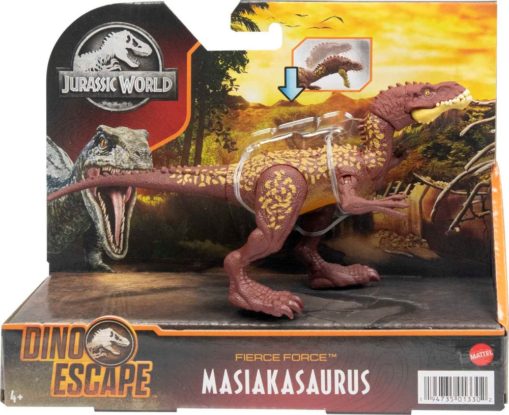 Fierce Force packaging design from Mattel for Jurassic World fans