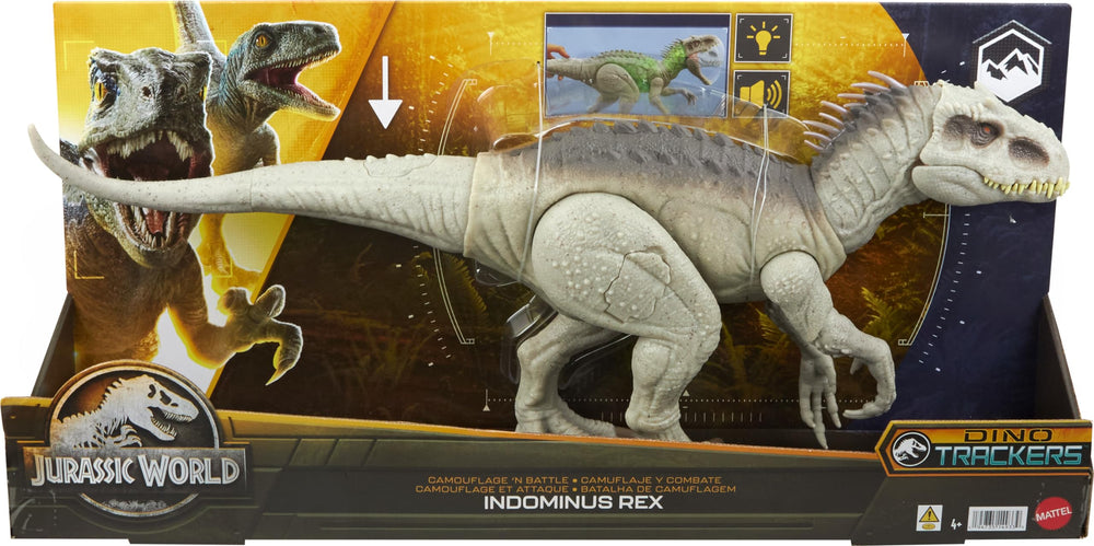 Mattel Jurassic World habitat-inspired deco elevates the toy's adventure vibe.