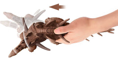 Mattel Jurassic World Kentrosaurus close-up detailing for realistic sculpting and authentic texture