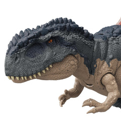 Mapusaurus display pose highlights authentic sculpting and habitat deco